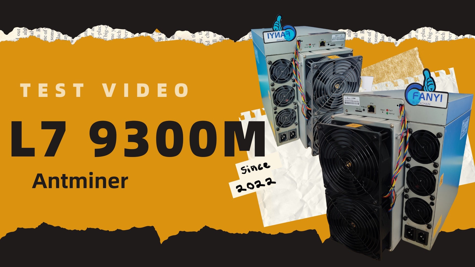 Load video: Bitmain Antminer L7 for mining DOGE and Litcoins